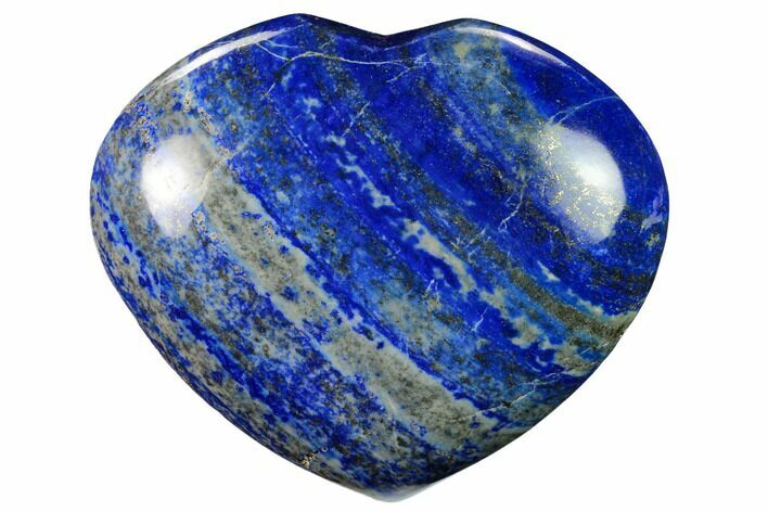 Polished Lapis Lazuli Heart - Pakistan #170949